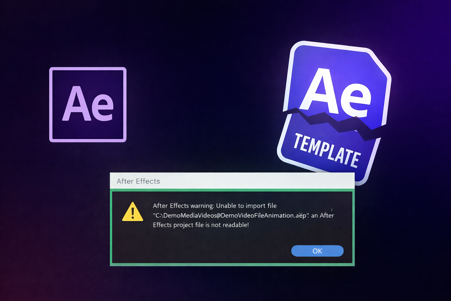 Common Mistakes When Using After Effects Project Files