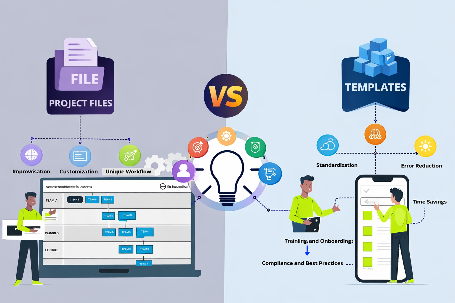 After Effects Project Files vs Templates