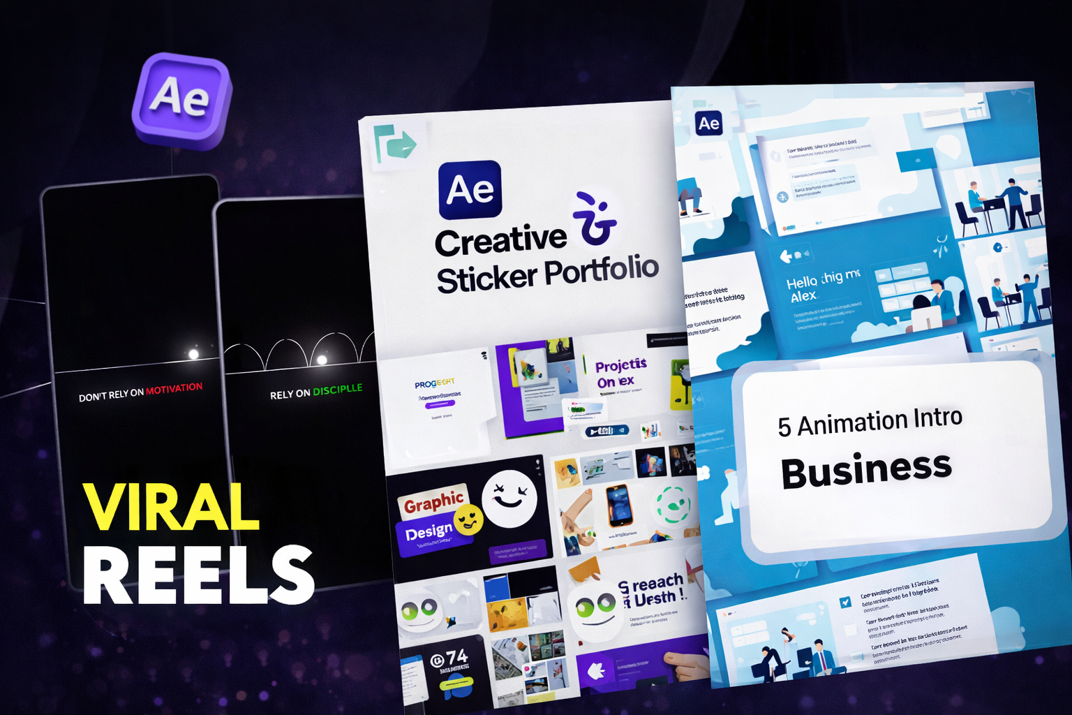 Viral After Effects Project Files for Social Media