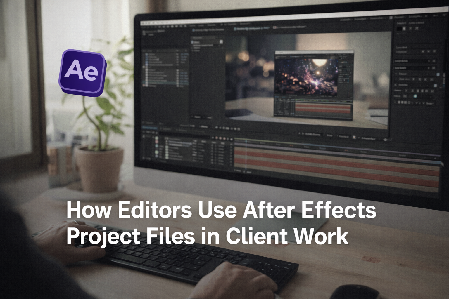 How Editors Use After Effects Project Files in Client Work