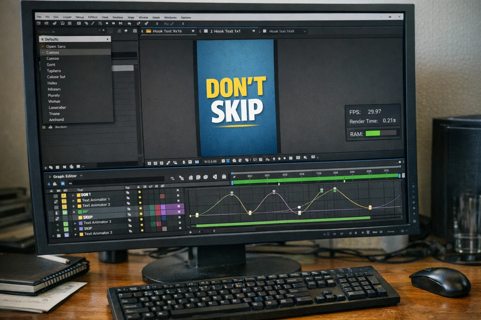 How to Evaluate Text Effect Template Quality