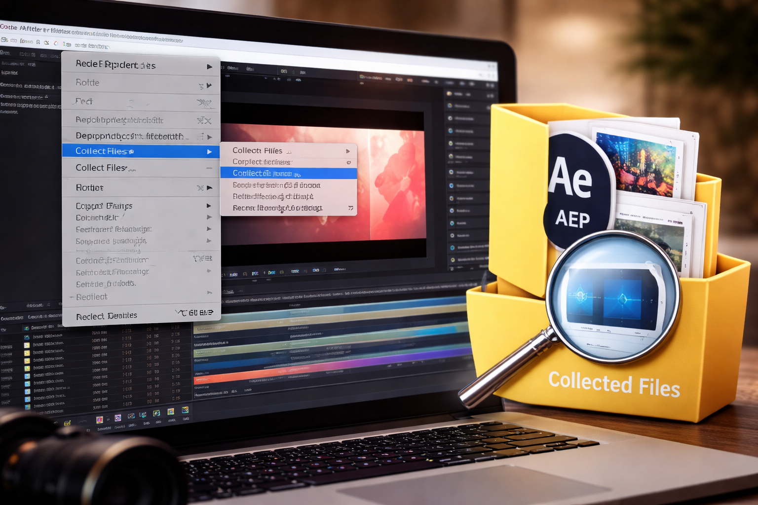 Save AE Project with All Files: Client Delivery Guide