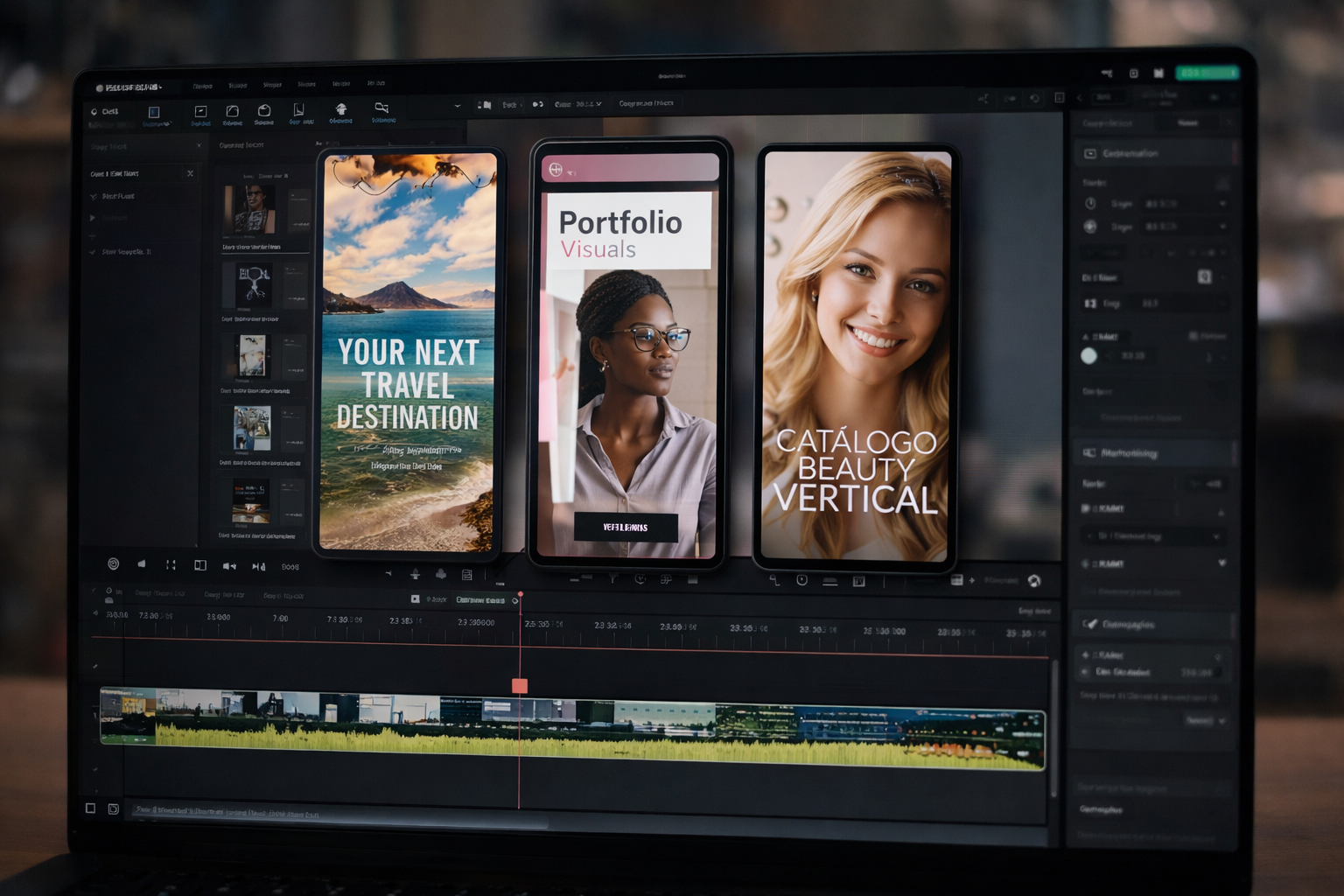 Why Vertical Templates Perform Better