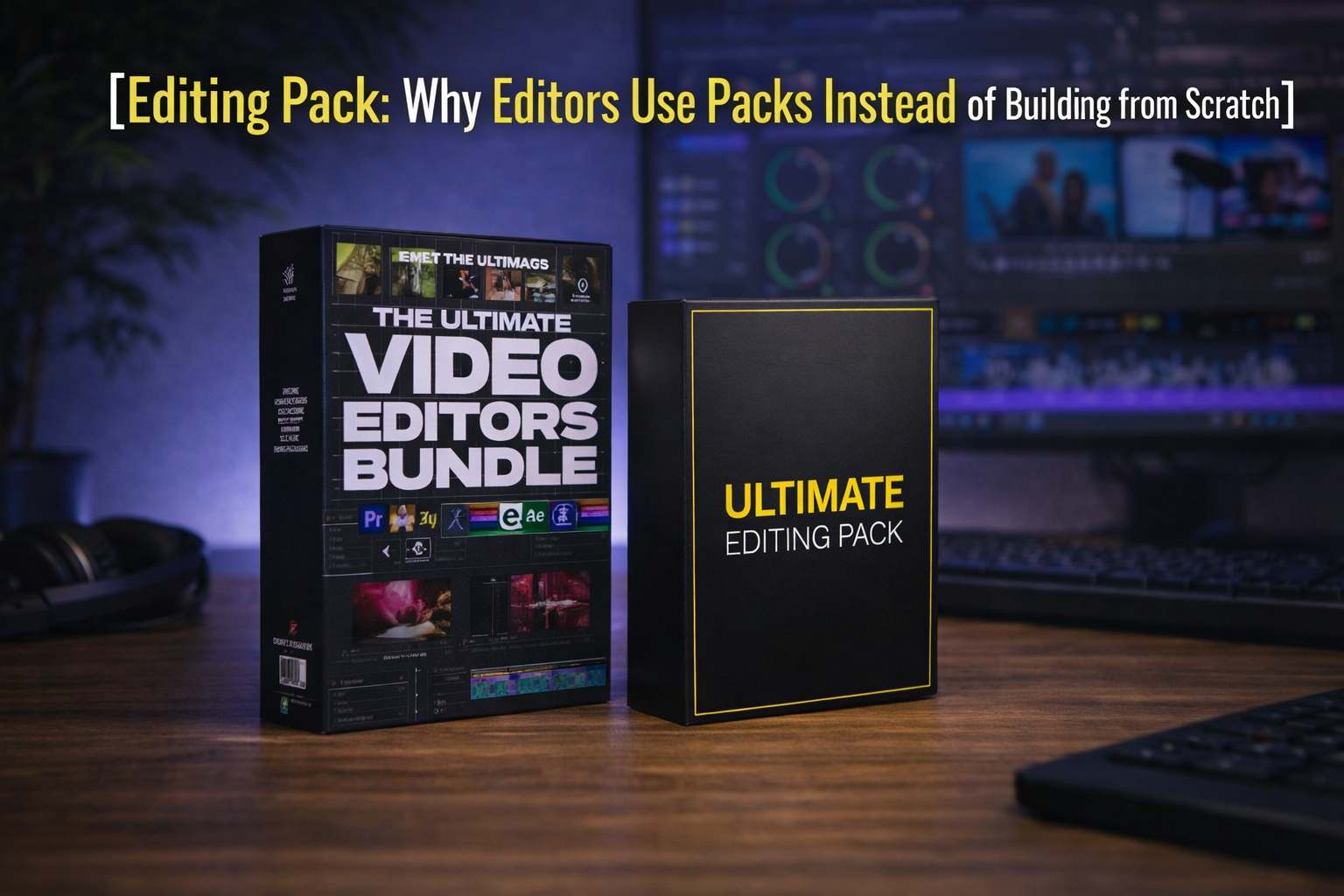 Editing Pack: Why Editors Use Packs Instead of Building from Scratch
