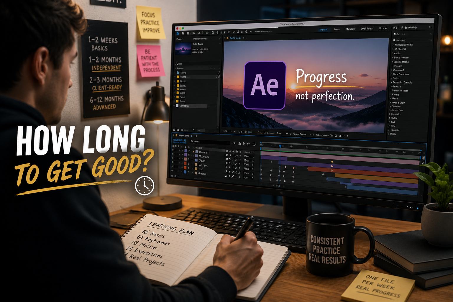 How Long Does It Take to Learn After Effects?