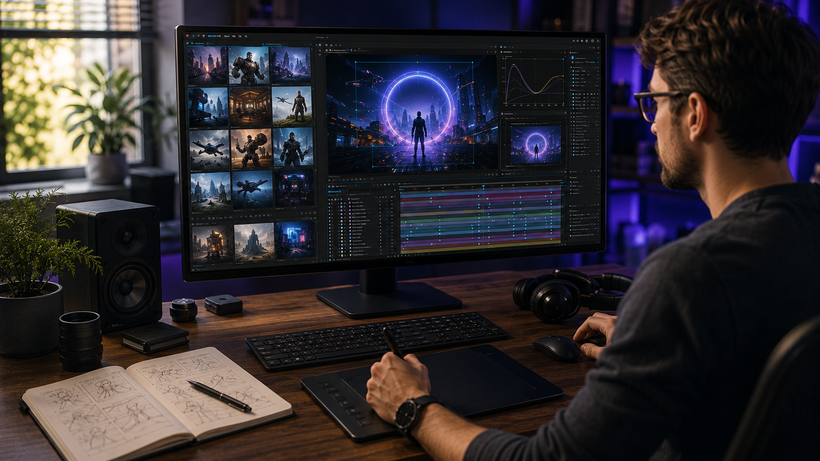 How the AI + After Effects Workflow Works for Video Editors