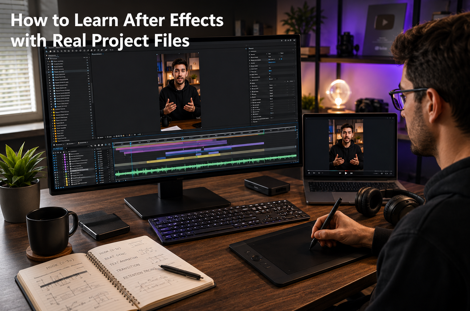 How to Learn After Effects with Real Project Files