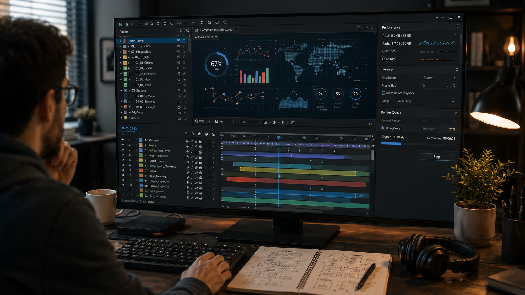 Why After Effects Renders Slowly and How to Fix It