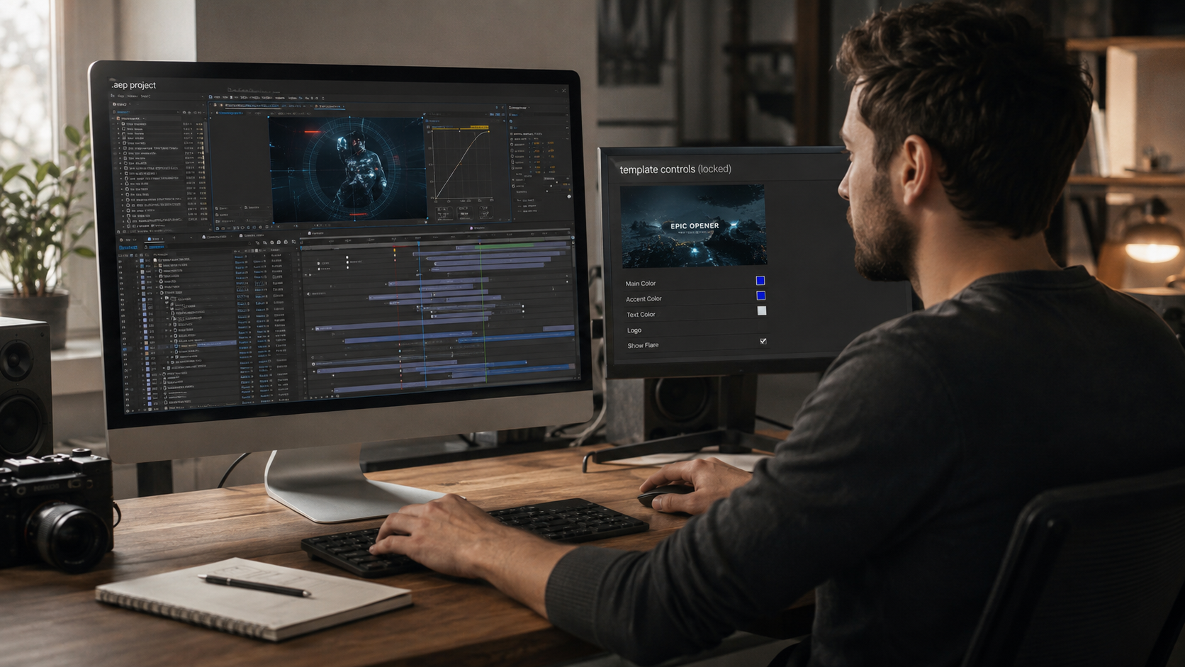 After Effects Motion Graphics Project Files: The Editable Alternative to Locked Templates